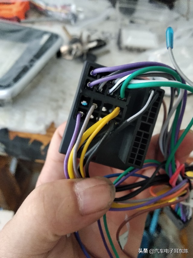 百款汽车防盗器线路详解，,笔记无图非专业汽车电工请略过