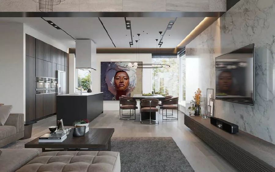 现代轻奢家居空间设计思路,最让人惊艳的家居设计