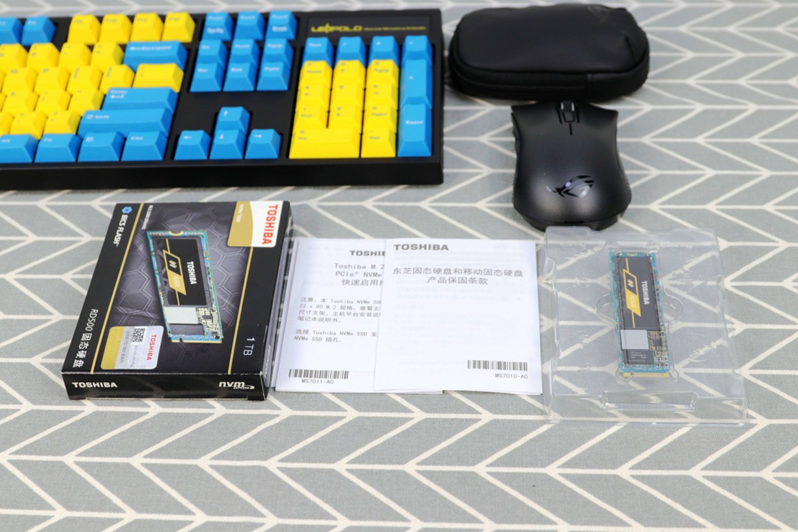 东芝固态硬盘rd500与三星970plus,三星pm991256固态评测