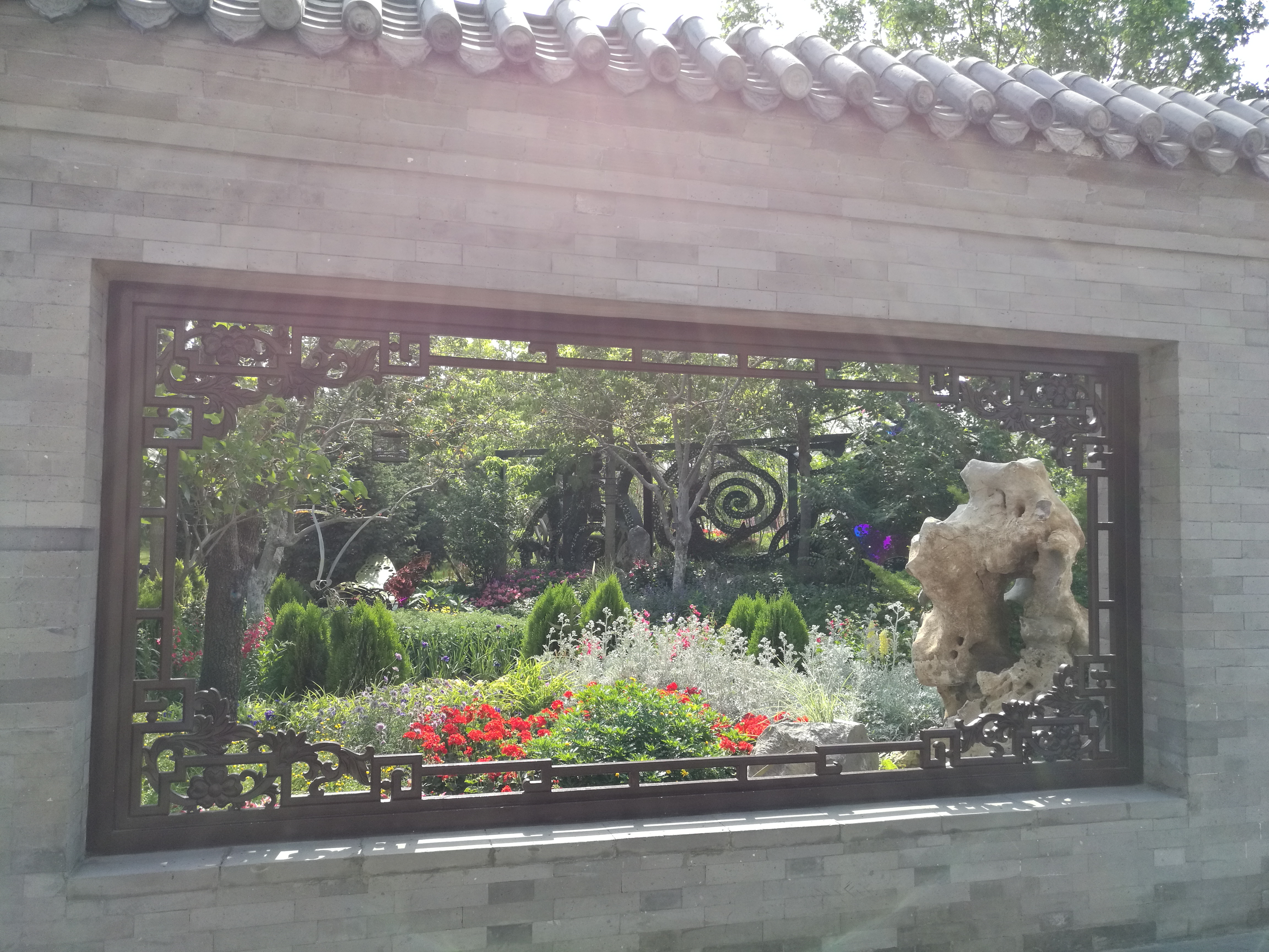 长城脚下的村庄的图片,长城脚下的美景