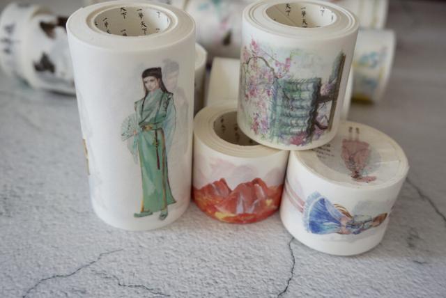 手帐新手买什么胶带,用自制手帐贴纸和自制胶带做手帐