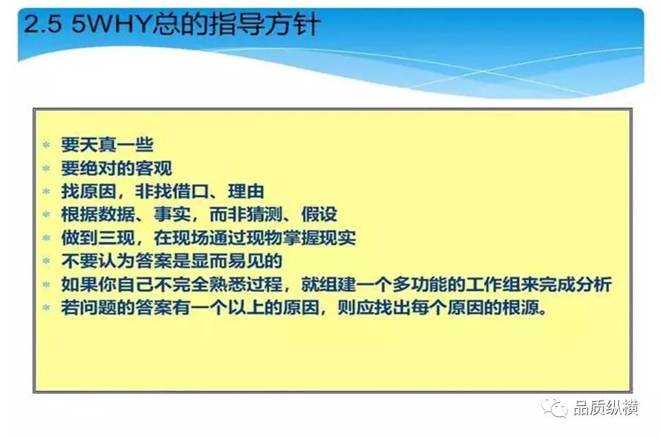 5why的优点,5why一定要问5个为什么吗
