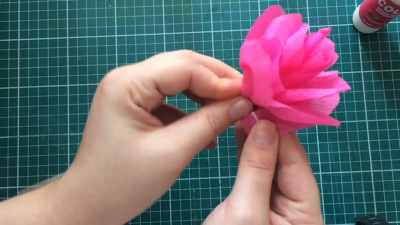 皱纸北欧风纸艺,皱纸折花教程大全简单