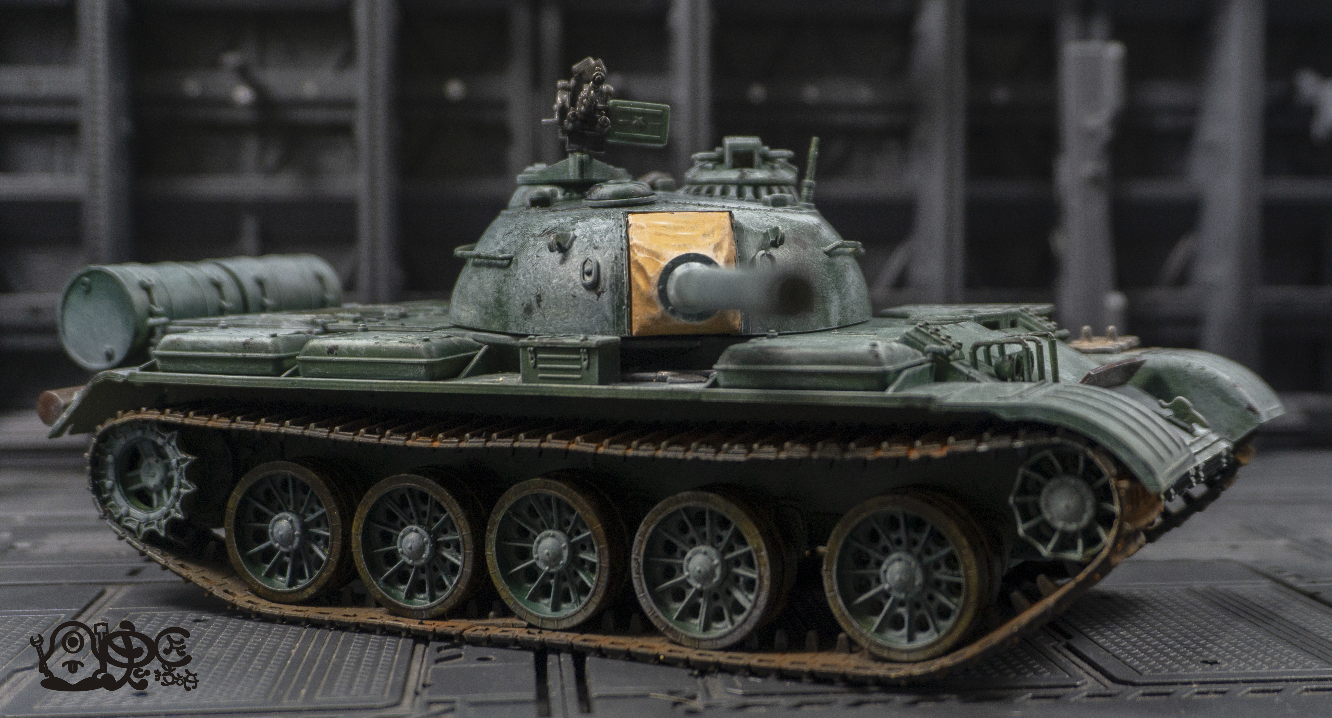 t-59式中型坦克模型,t-54主战坦克模型