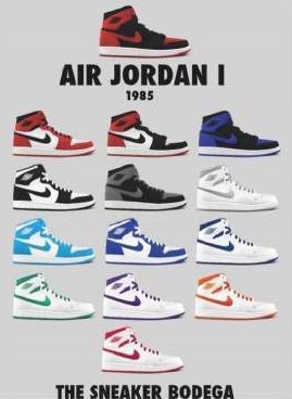 aj1鞋迷必入的三双高颜值aj1球鞋,aj1哪款鞋最值得入手