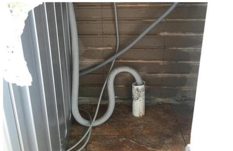 阳台洗衣机下水返水,怎么解决洗衣机下水往上返水