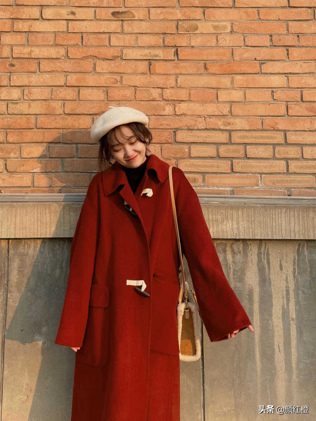 这些才是红色大衣的正确搭法,经典稳重又有气场,让你美出新高度
