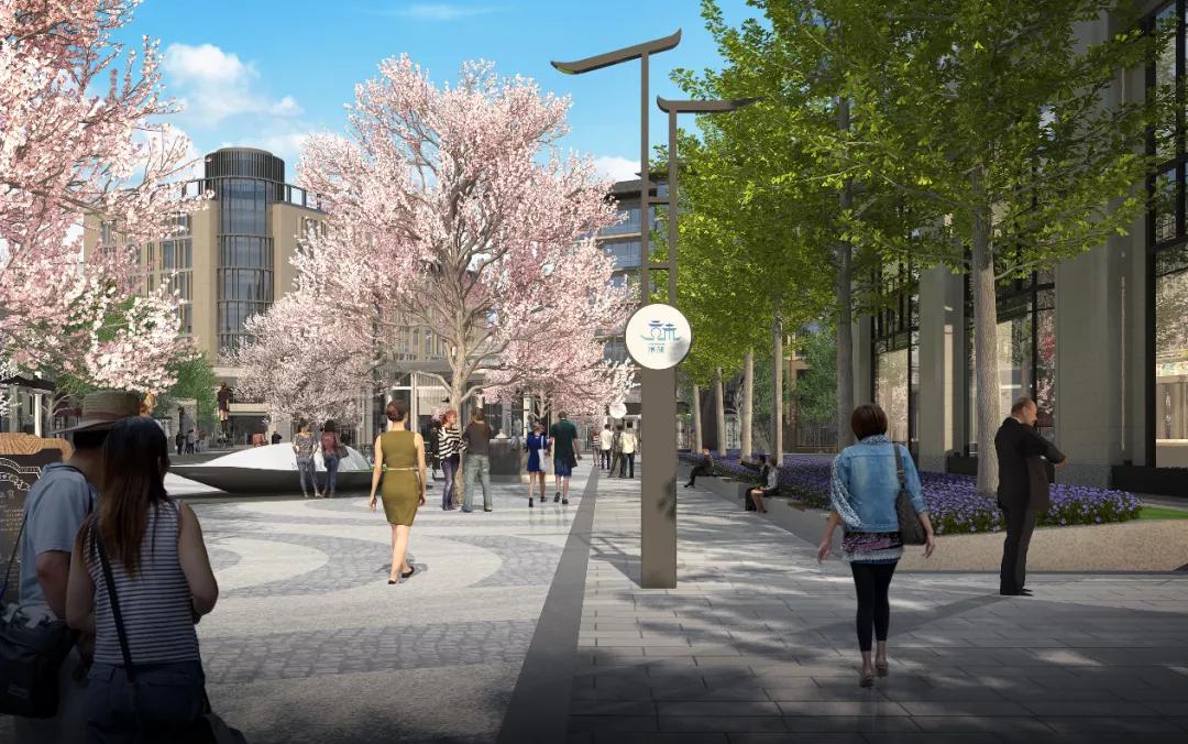 湖滨步行街二期改造提升方案设计/BIDG波士顿国际设计