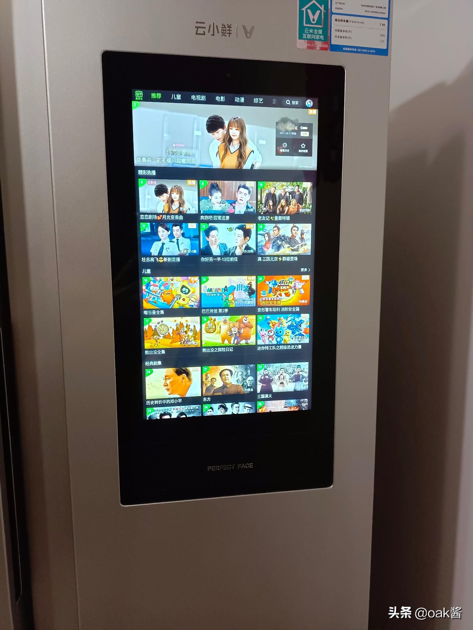 云米智能冰箱双开门真实测评,高科技冰箱刷抖音