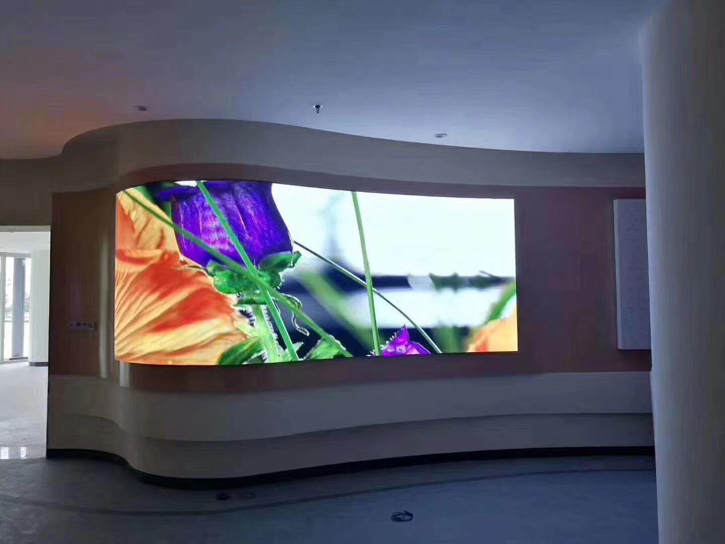 led显示屏显示不对称,led显示屏显示字体不完整