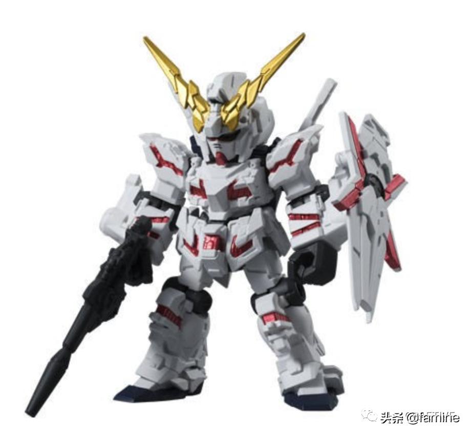 高达uc100独角兽模型开箱,高达ucrx-0