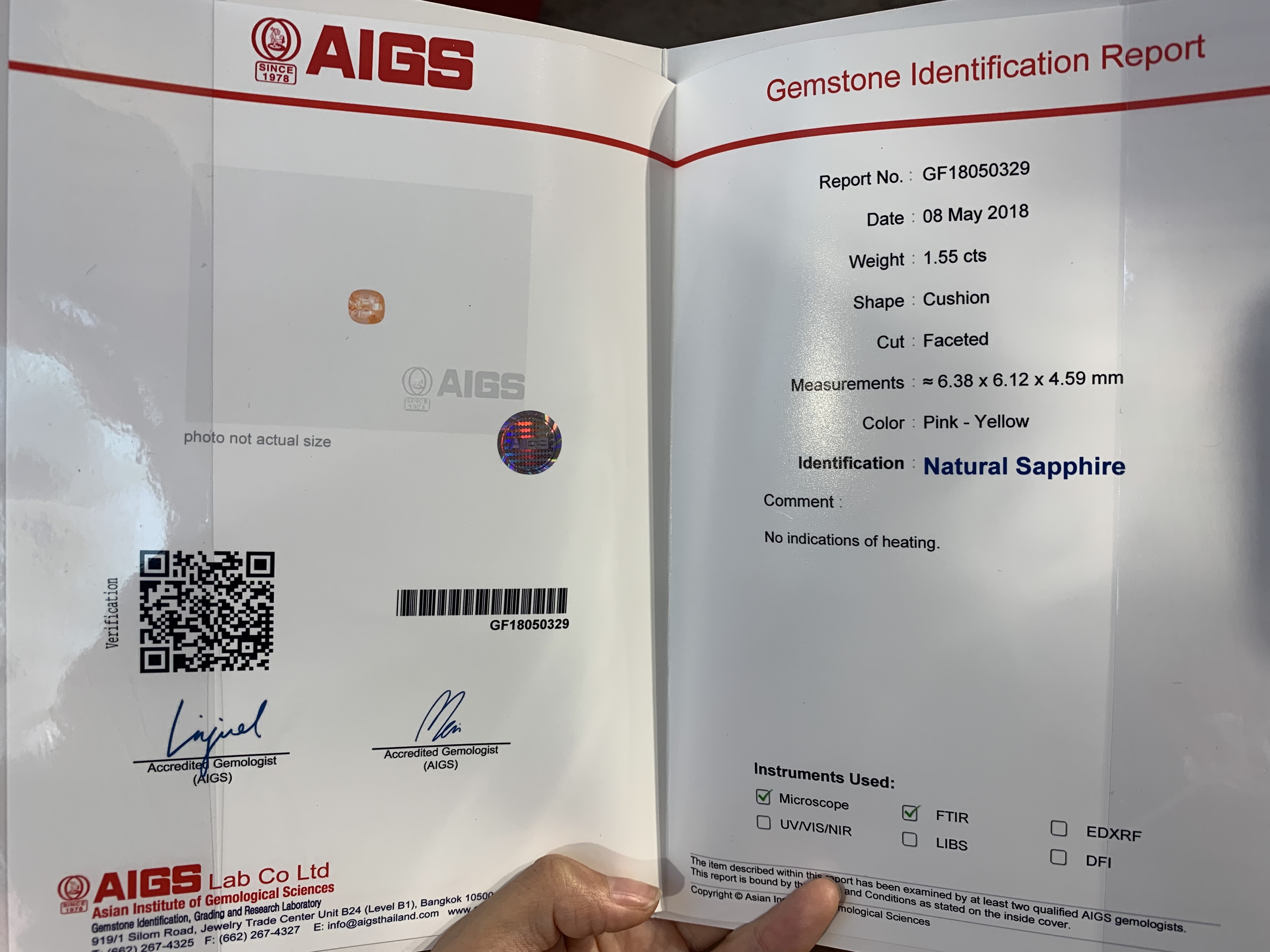 彩宝证书的内容怎么看,彩宝证书有哪些