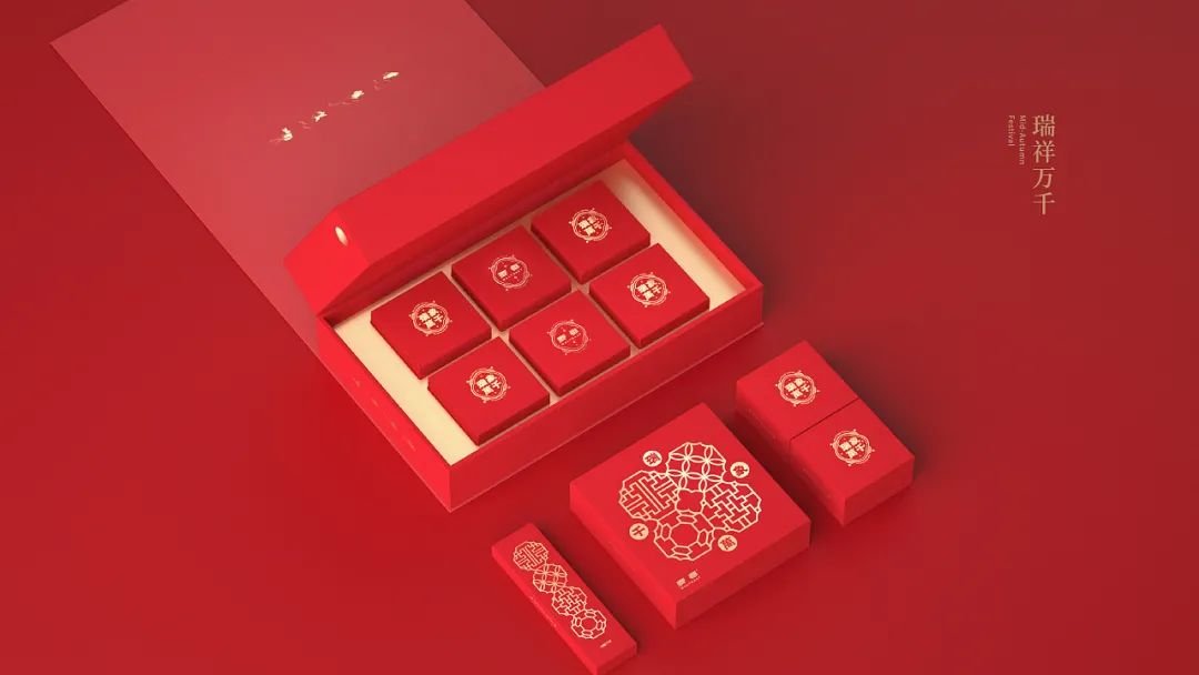 融合了中国元素的设计,中国风礼盒包装设计