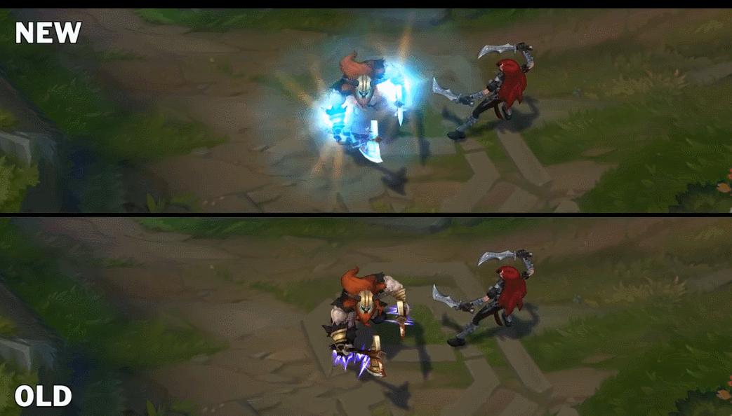 lol奥拉夫皮肤手感排行手游,lol奥拉夫冰河时代皮肤有特效吗