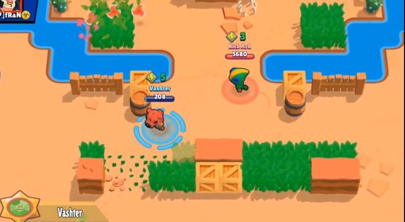 荒野乱斗妮塔极限翻盘反杀神操作,荒野乱斗妮塔大神局