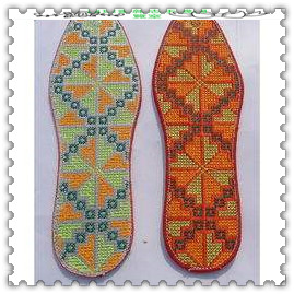 绣花鞋垫欣赏,绣花鞋垫大全完整版