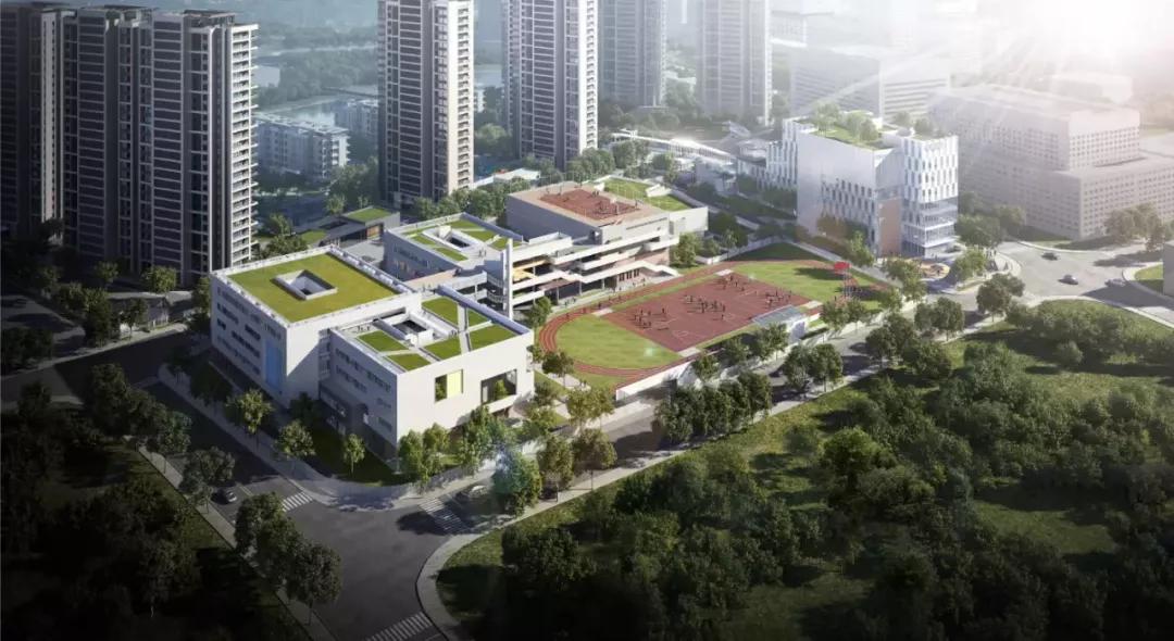 浙江省杭州市2018建设的幼儿园,杭州新建现代幼儿园效果图