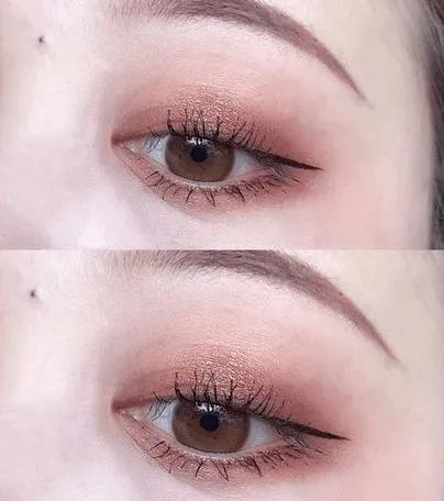 单眼皮画眼妆教程,单眼皮眼妆怎么画显大又干净简单