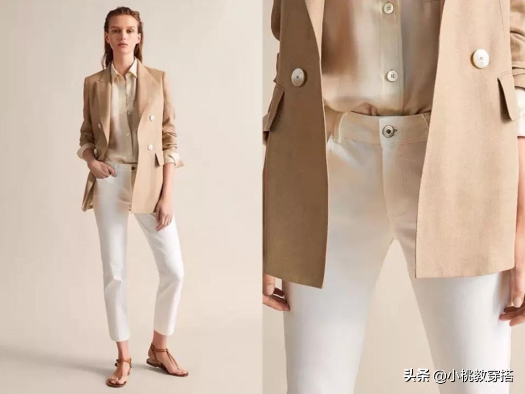 修饰腿型垂感直筒裤,腿粗小个子高腰直筒裤测评