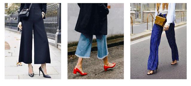 阔腿裤穿出时尚感,阔腿裤要怎么穿才又显瘦又好看