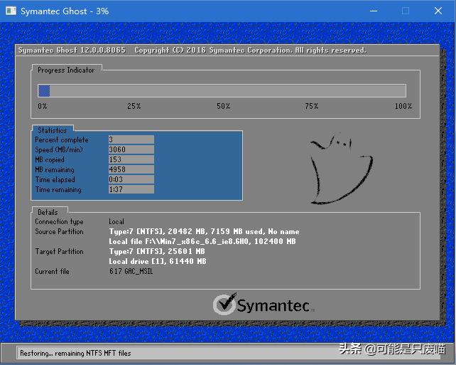 安装电脑系统未发现gho镜像文件,gho镜像文件能直接安装吗