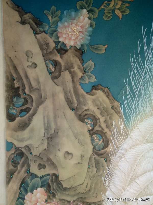 孔雀工笔画入门教程步骤图,白孔雀工笔画图片大全大图