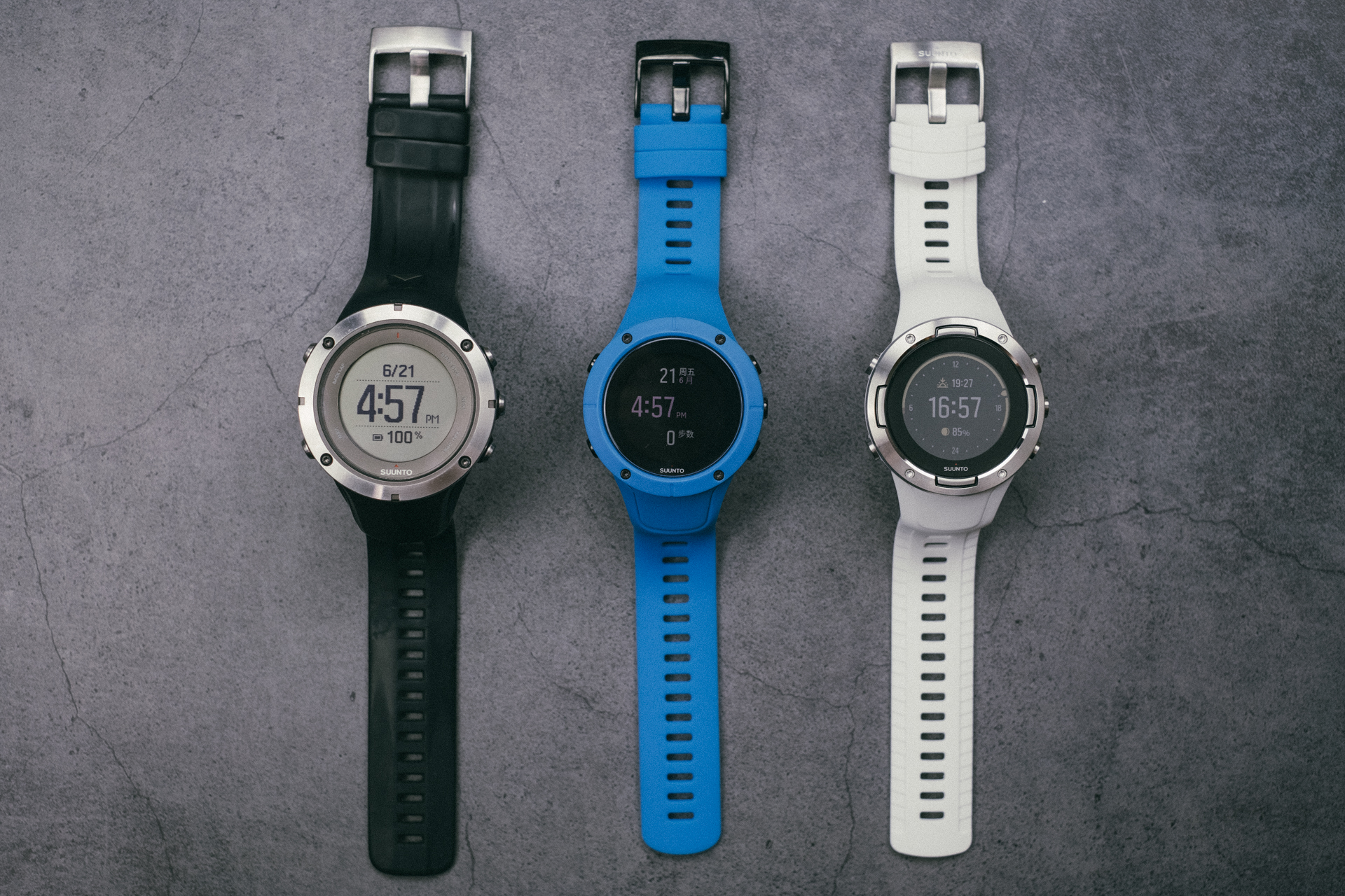 颂拓5黑白限量,颂拓suunto5智能运动手表