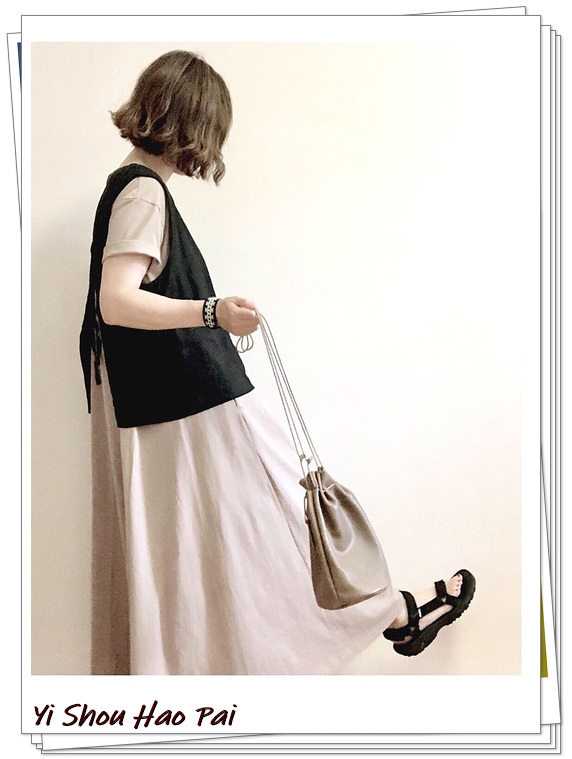 GU的平价连衣裙也很好穿，看看日本女人怎么避免穿出廉价感