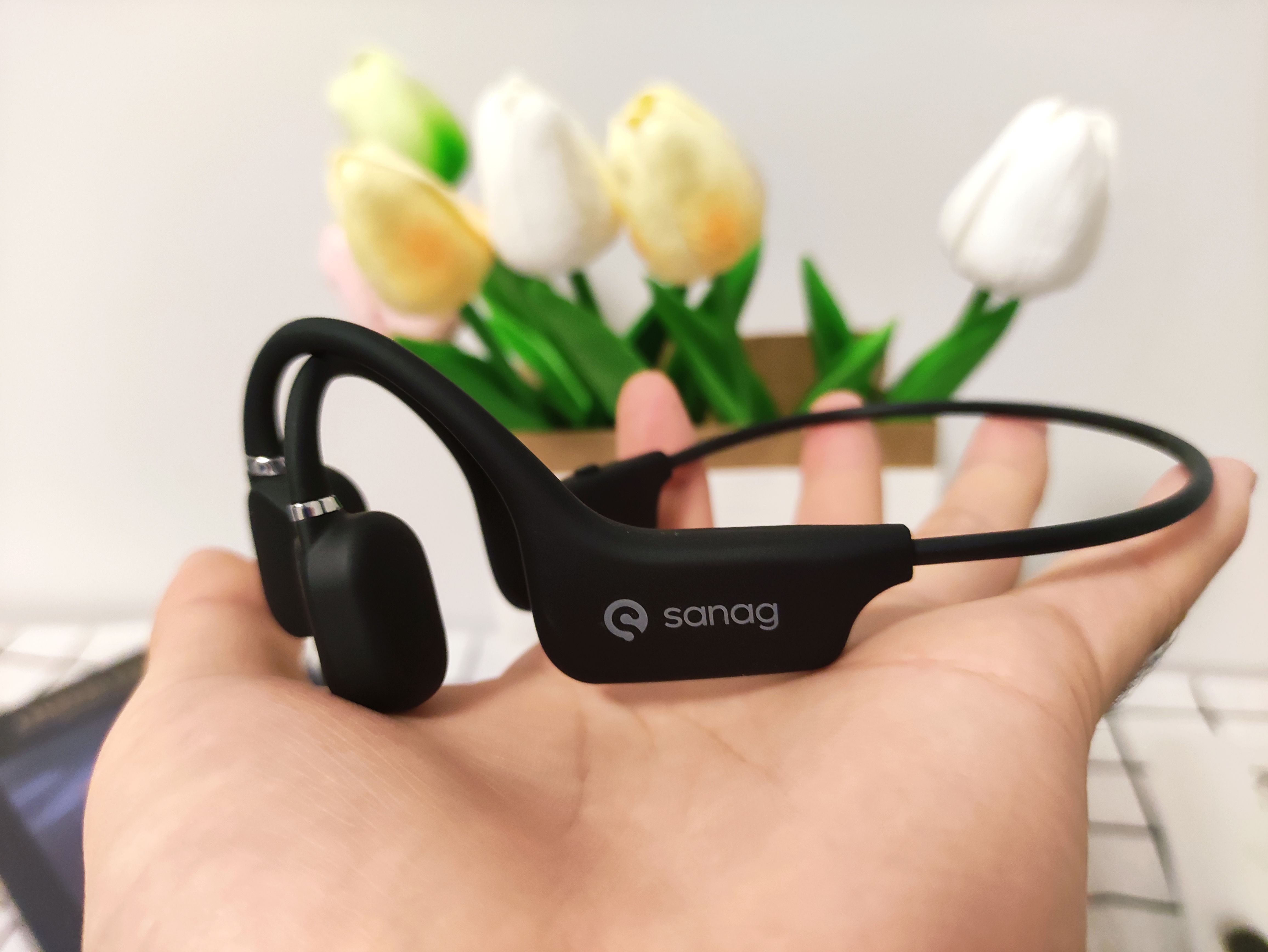 sanga骨传导耳机a5s评测,不入耳9d环绕音效蓝牙耳机