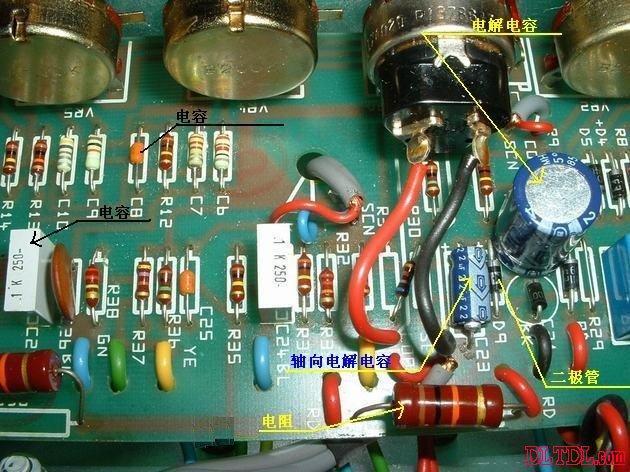 pcb电路板上的电容电阻的作用,电容电阻电路图讲解入门