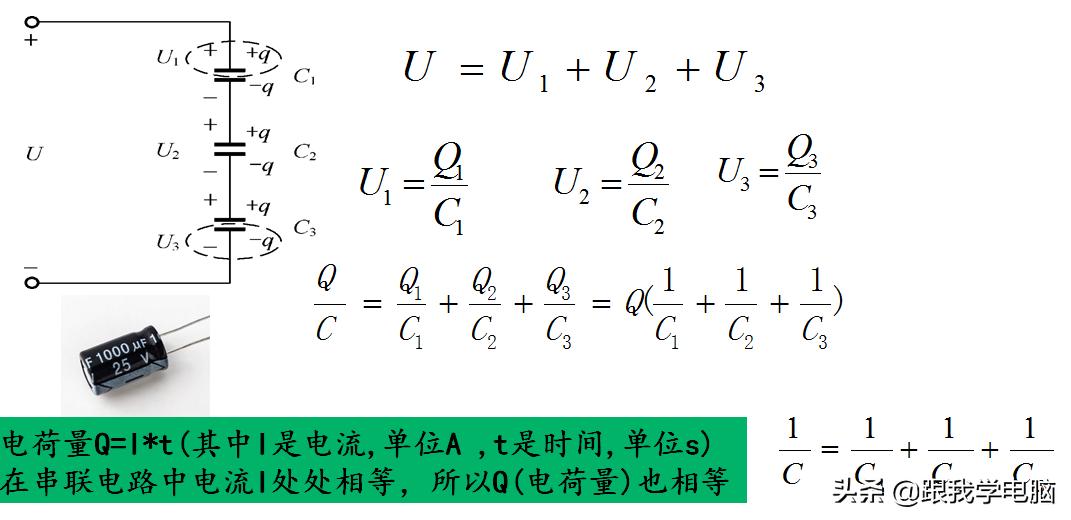 电容器的串联并联习题,电容器串并联基础知识详解