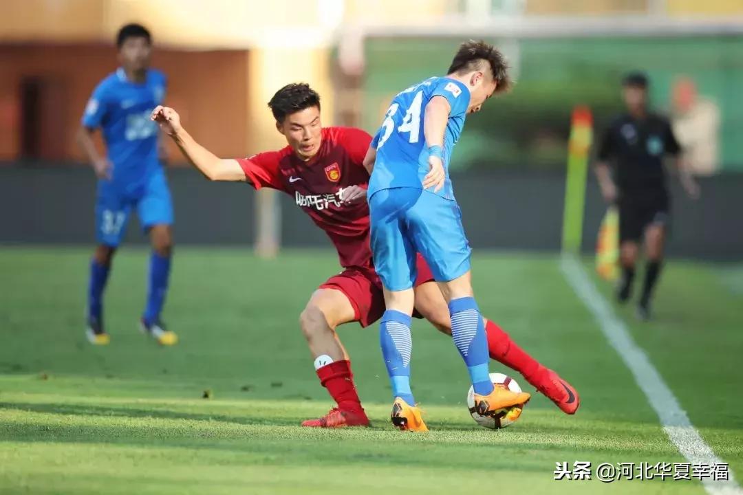 广州富力vs河北华夏幸福2比2,张利峰进球