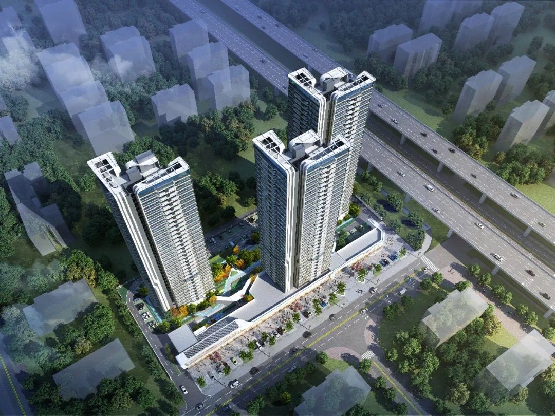 珠海前海后花园别墅,中海星筑97平户型图