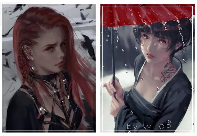原画师wlop,wlop画师最新作品