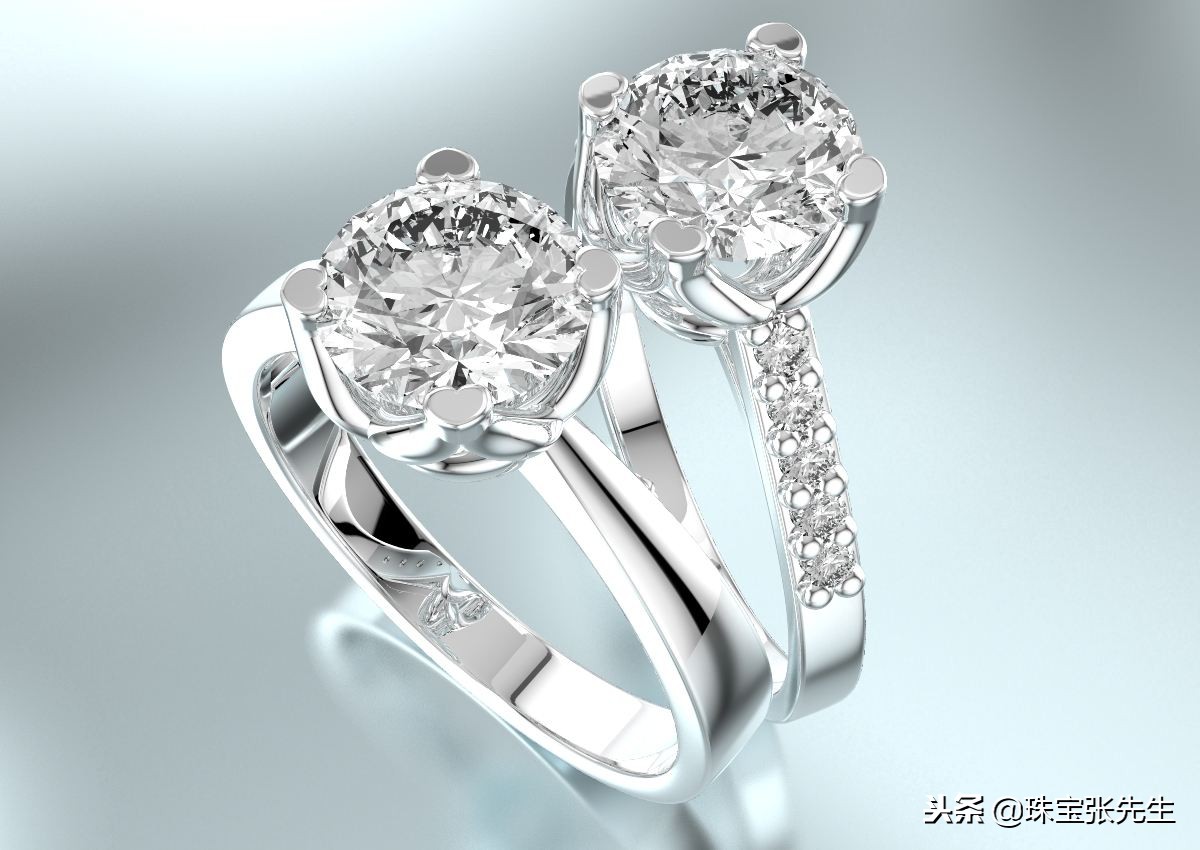 钻石戒托是18k的好还是铂金的好,白金和铂金哪个适合做戒托