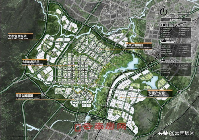 昆明北拓最新规划图,昆明空港区北拓规划