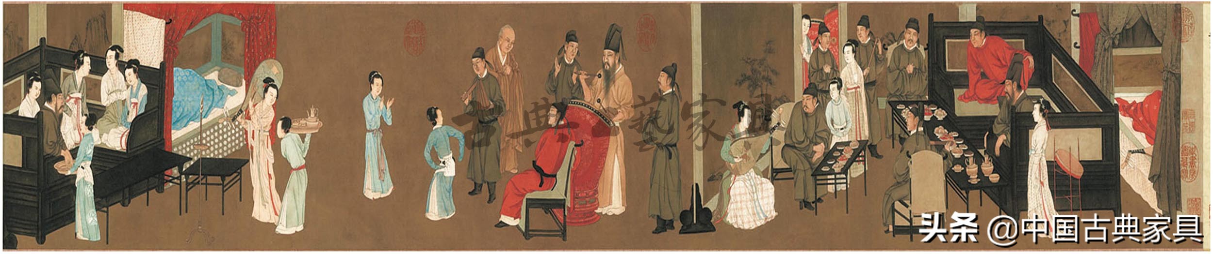 古时候的榻是什么样子的,古代榻的结构