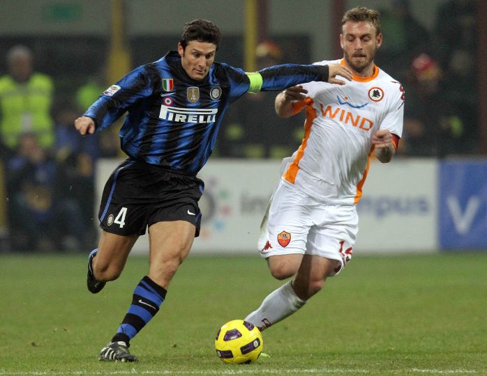 国际米兰球星萨内蒂图片,国米欧冠萨内蒂图文