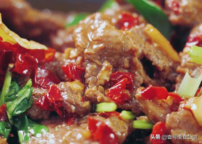 这才是牛肉最好吃的做法香辣爽口,牛肉的做法简单味道美味口感好吃
