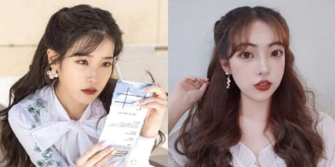 德鲁纳酒店iu编发,iu德鲁纳同款编发