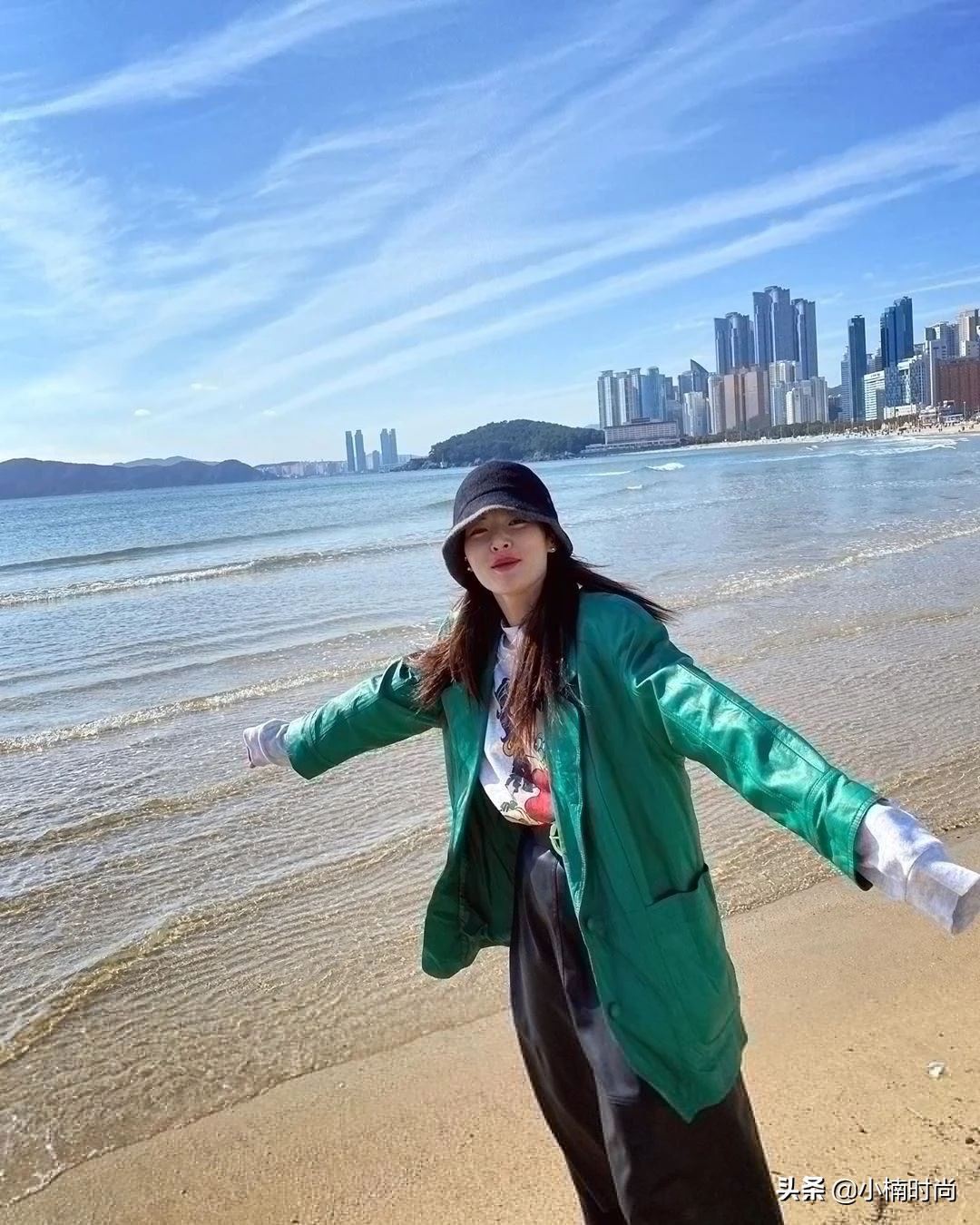 泫雅iu同款,韩星戴的帽子