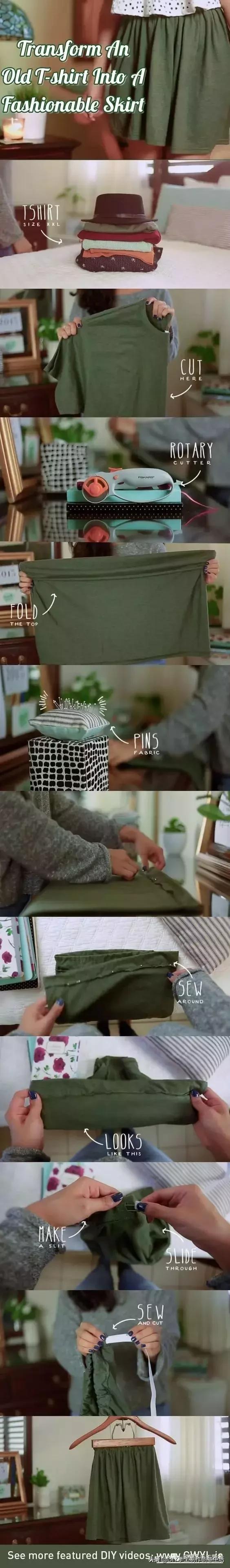 零基础如何做旧衣翻新拼接,闲置的旧衣服