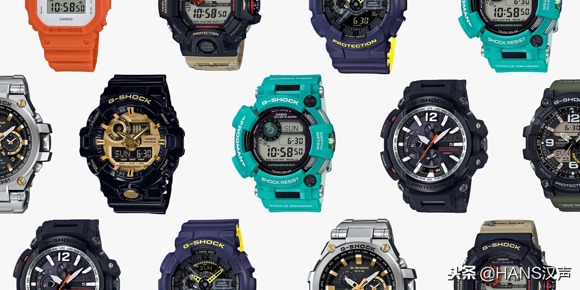 3000多新上市的卡西欧手表,全球限量999只的手表