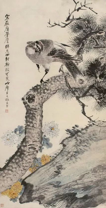 潘天寿100幅花鸟画欣赏 (潘天寿写意花鸟画要义)