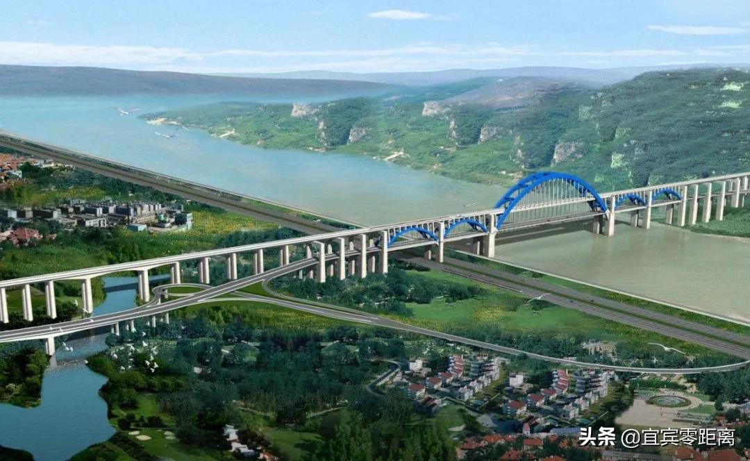 宜宾城区最新交通规划图,双向8车道还会继续扩建么