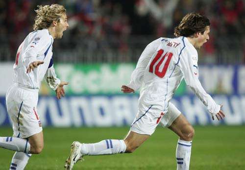 捷克球员托马斯罗西基,捷克国家队托马斯