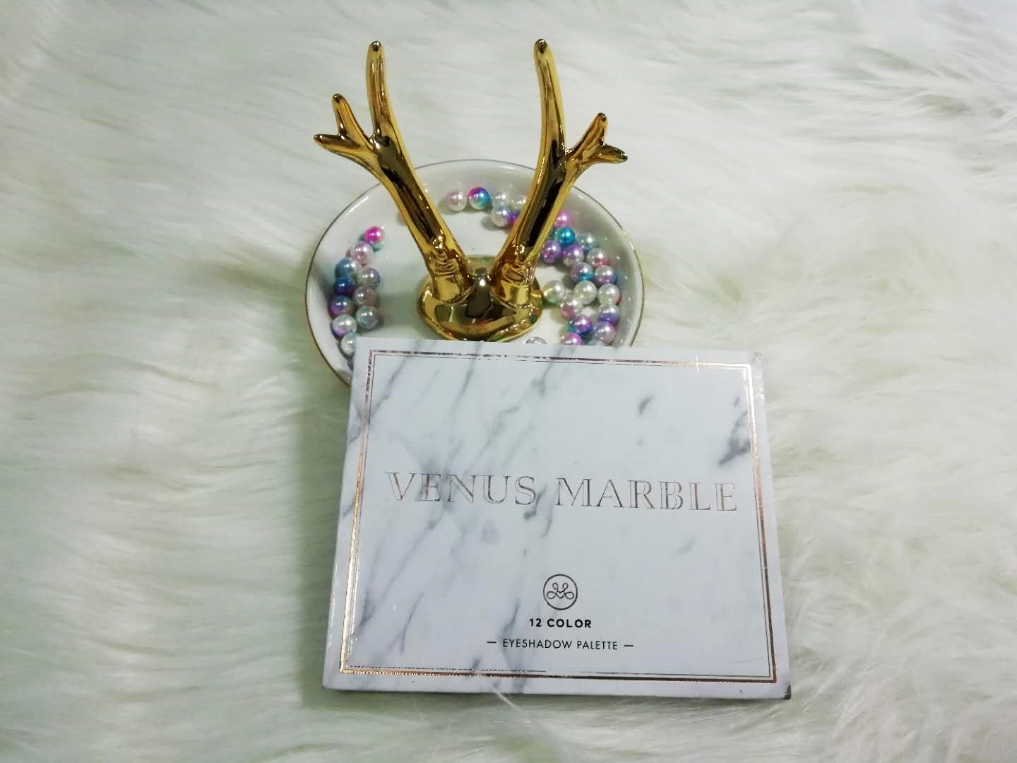 vm晶石眼影01号色,VM大理石眼影盘正品