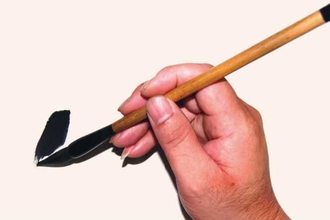 国画花枝穿插技巧图解,国画花枝的简单教程