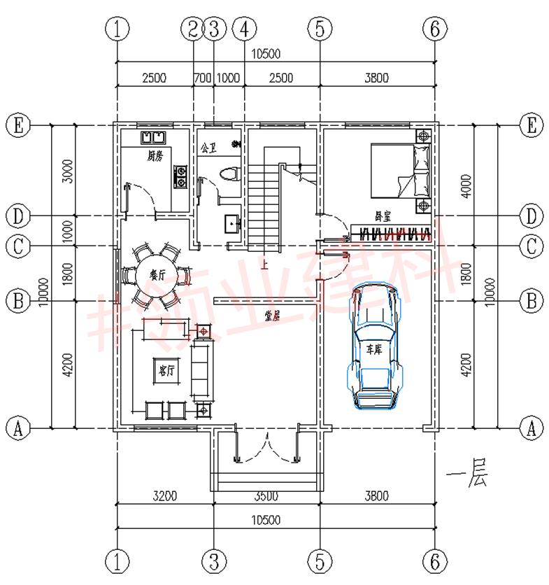 性价比“超高”的现代三层别墅，堂屋车库大套房，三胎来了也不愁
