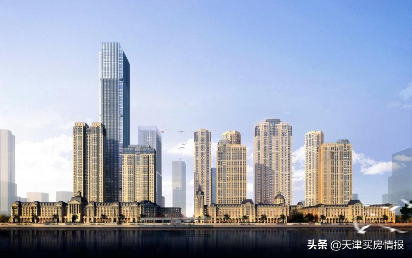 天津海河城建图,海河柳林活力复兴街区